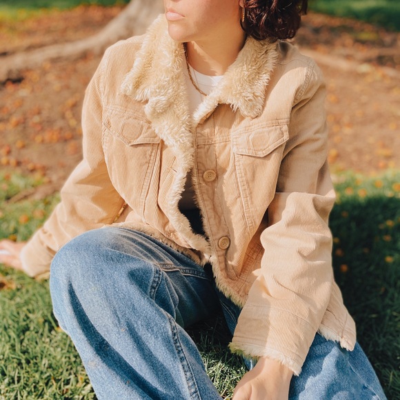 Fur Corduroy Jacket | Poshmark